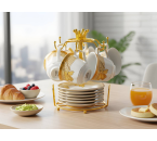 Cangkir dan Lepek 13 Buah C93 Lily